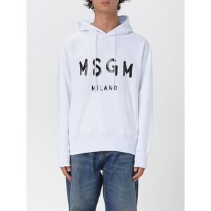 Msgm Sweatshirt Men White